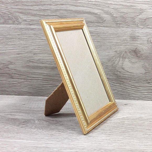 Photo Frame Ornate Golden Table Top Wall Mount Picture Display Home Décor Gift - Picture 15 of 15